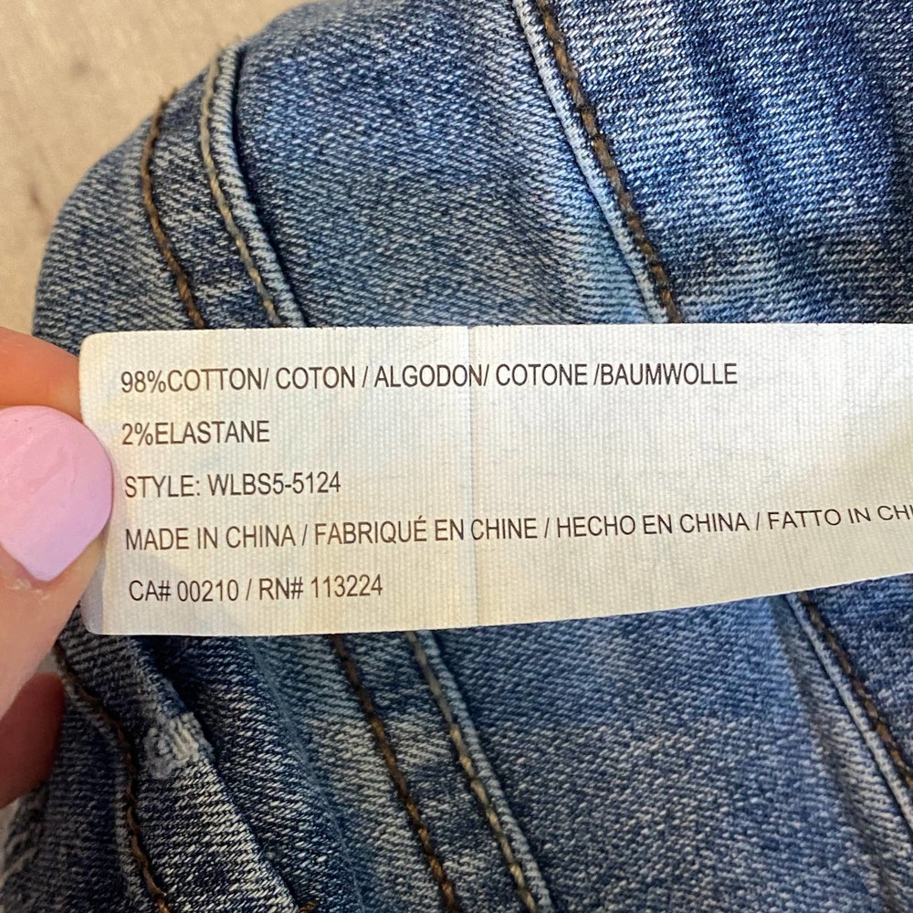 WILLIAM RAST Women's Cuffed Jean Distressed Shorts - 29 - Picture 7 of 8